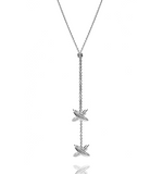 Feather Kisses Double Pendant