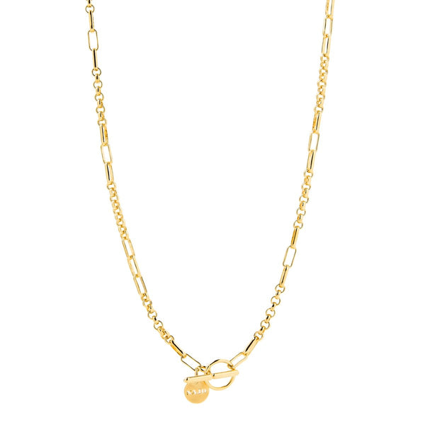 Najo - York Necklace Yellow Gold